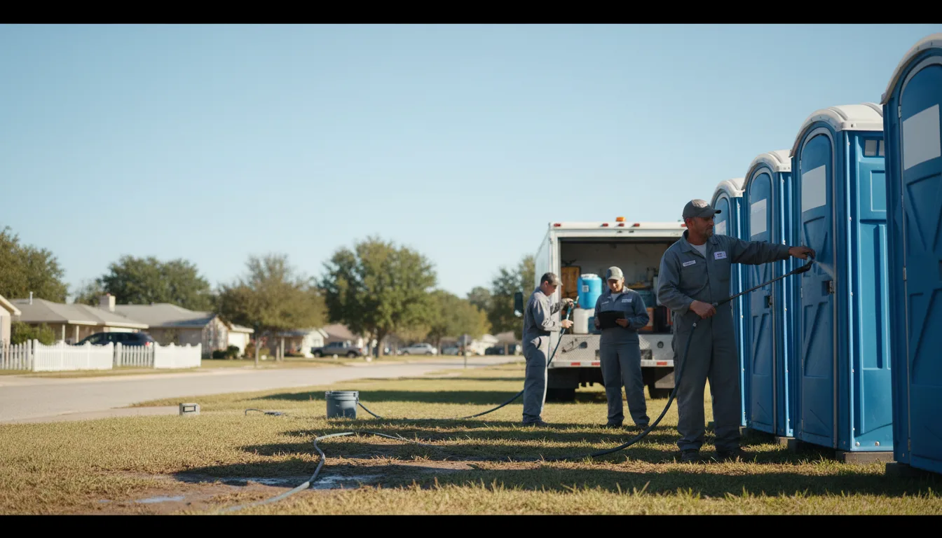 Long-Term Portable Toilet Rental in Beaumont, MS near me